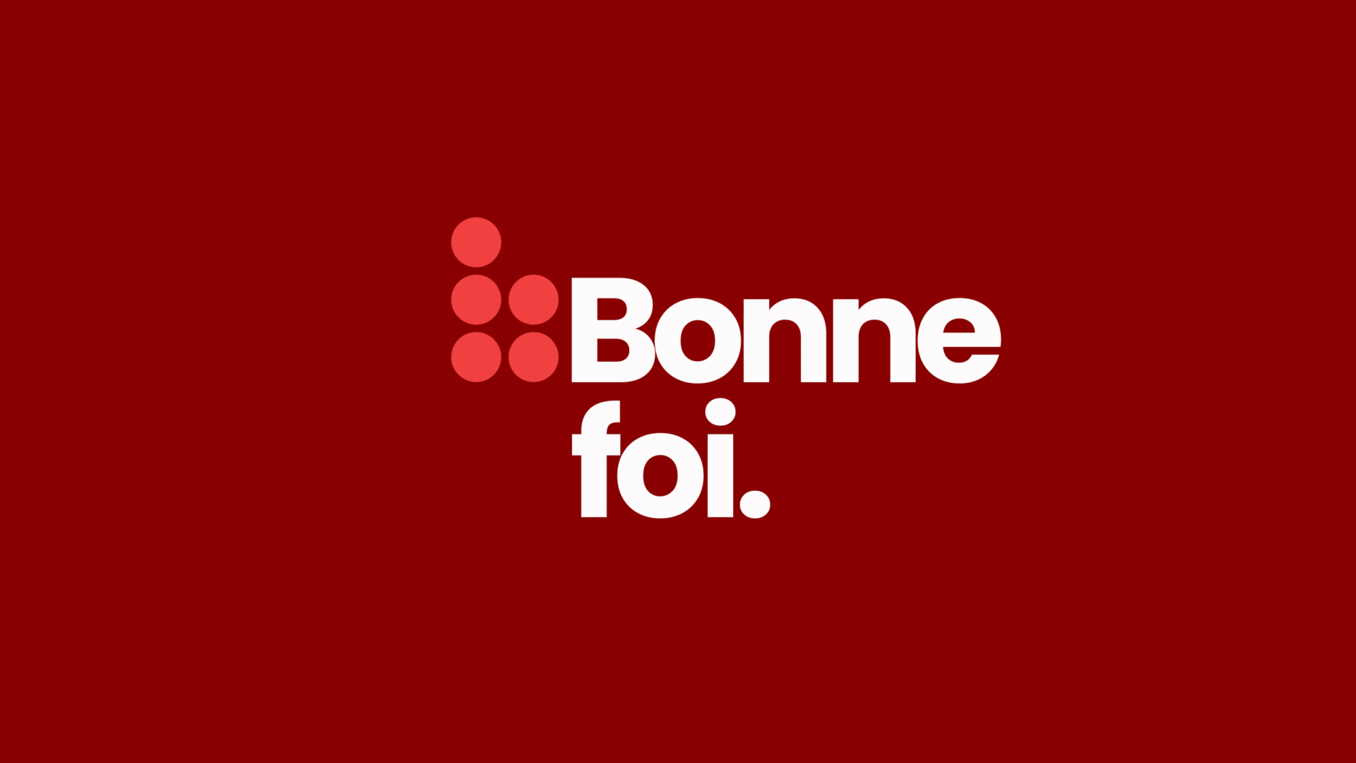 bonne foi
